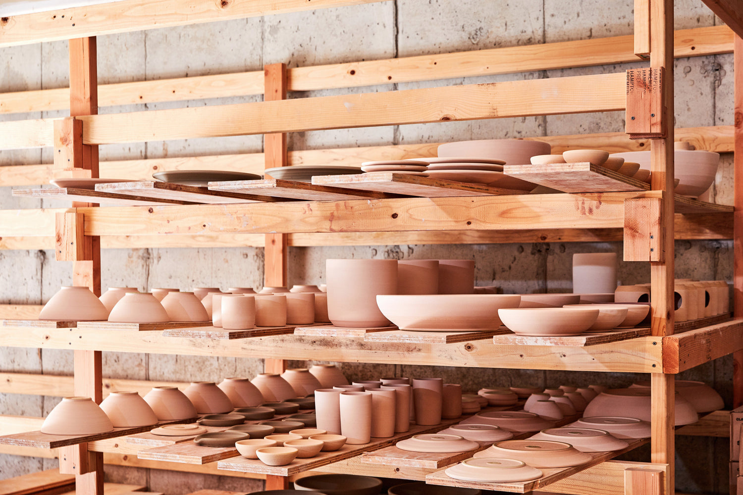 Stoneware and ceramics made by hand, finished with semi-matte, house-mixed glazes by LAIL Design