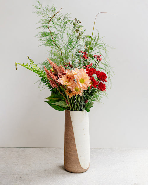 TALL FLOWER VASE